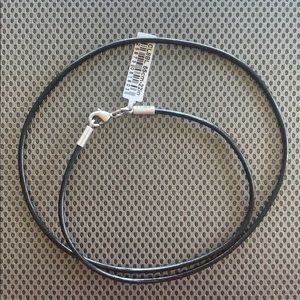 BICO Australia Leather Black Necklace